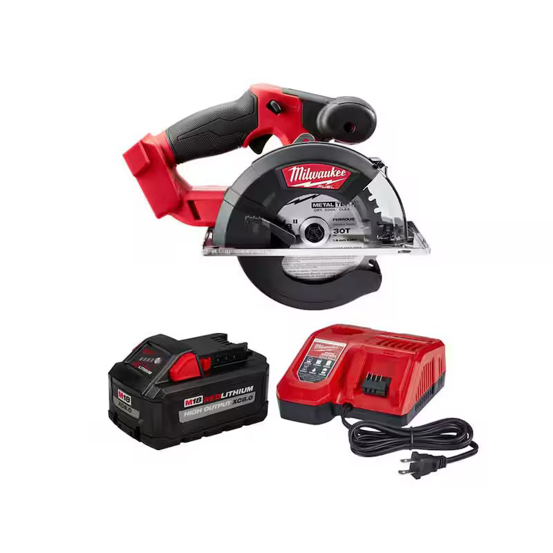 18V Brushless Cordless 5-3/8 in. Circular Saw with Starter Kit Q3445