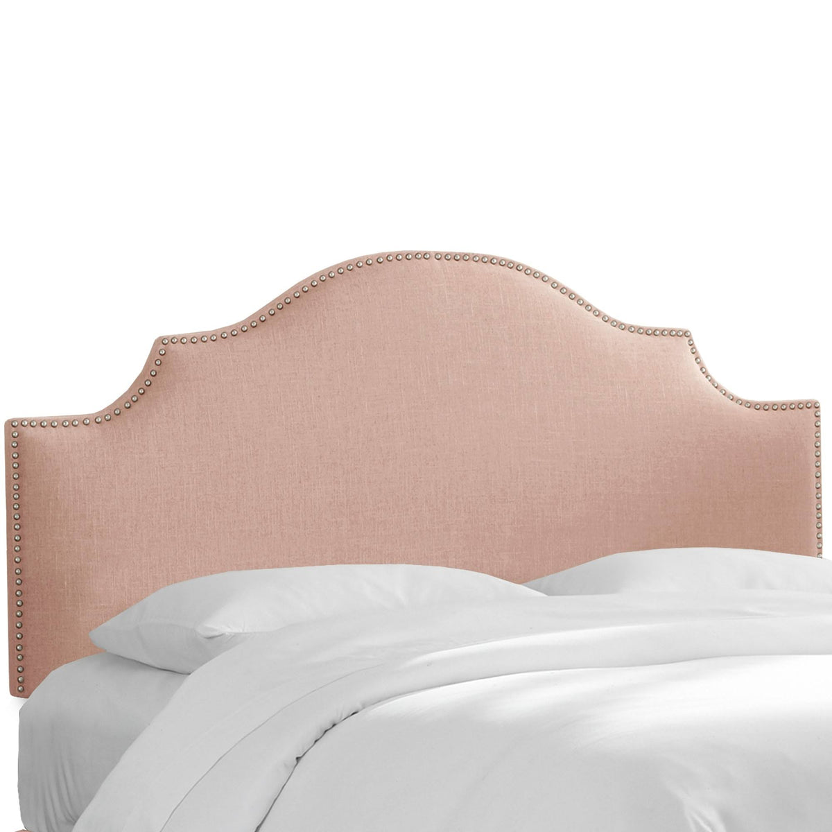 Linen Blush King Notched Headboard R784507