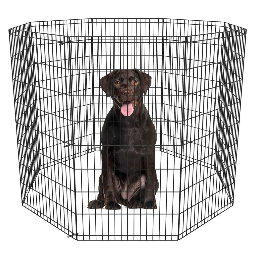 Folding 8 Panel Pet Playpen B412167