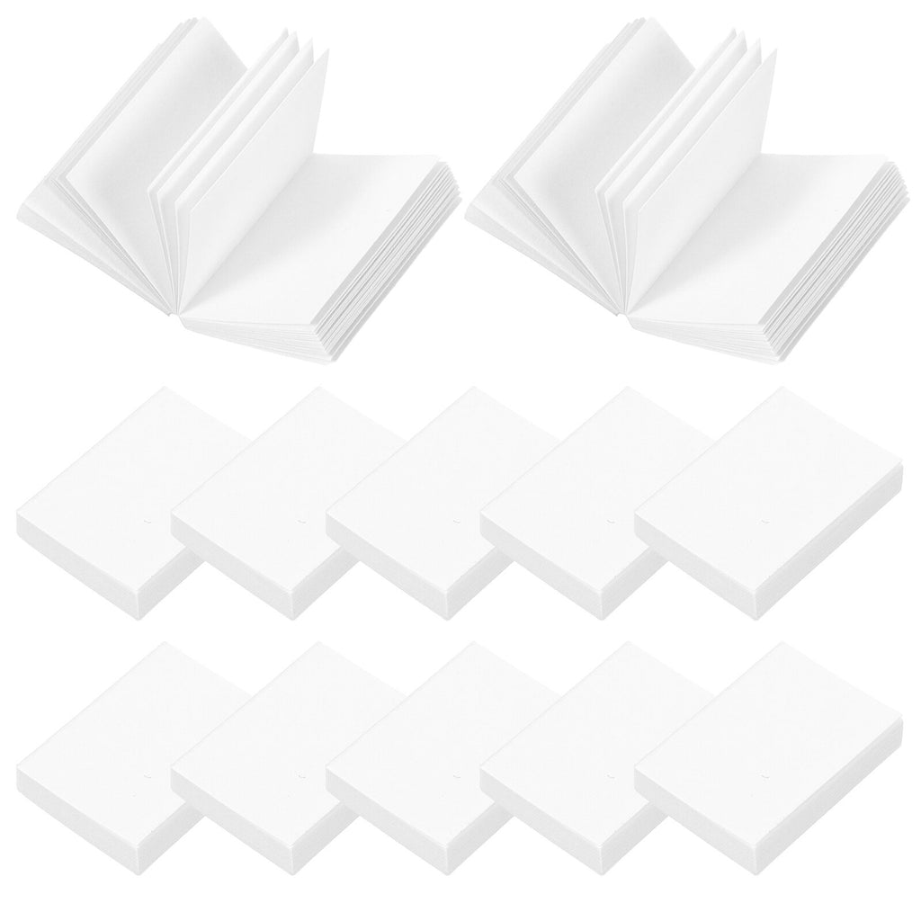 20pcs Doll House Mini Books Blank Paintable Mini Books Models U213044