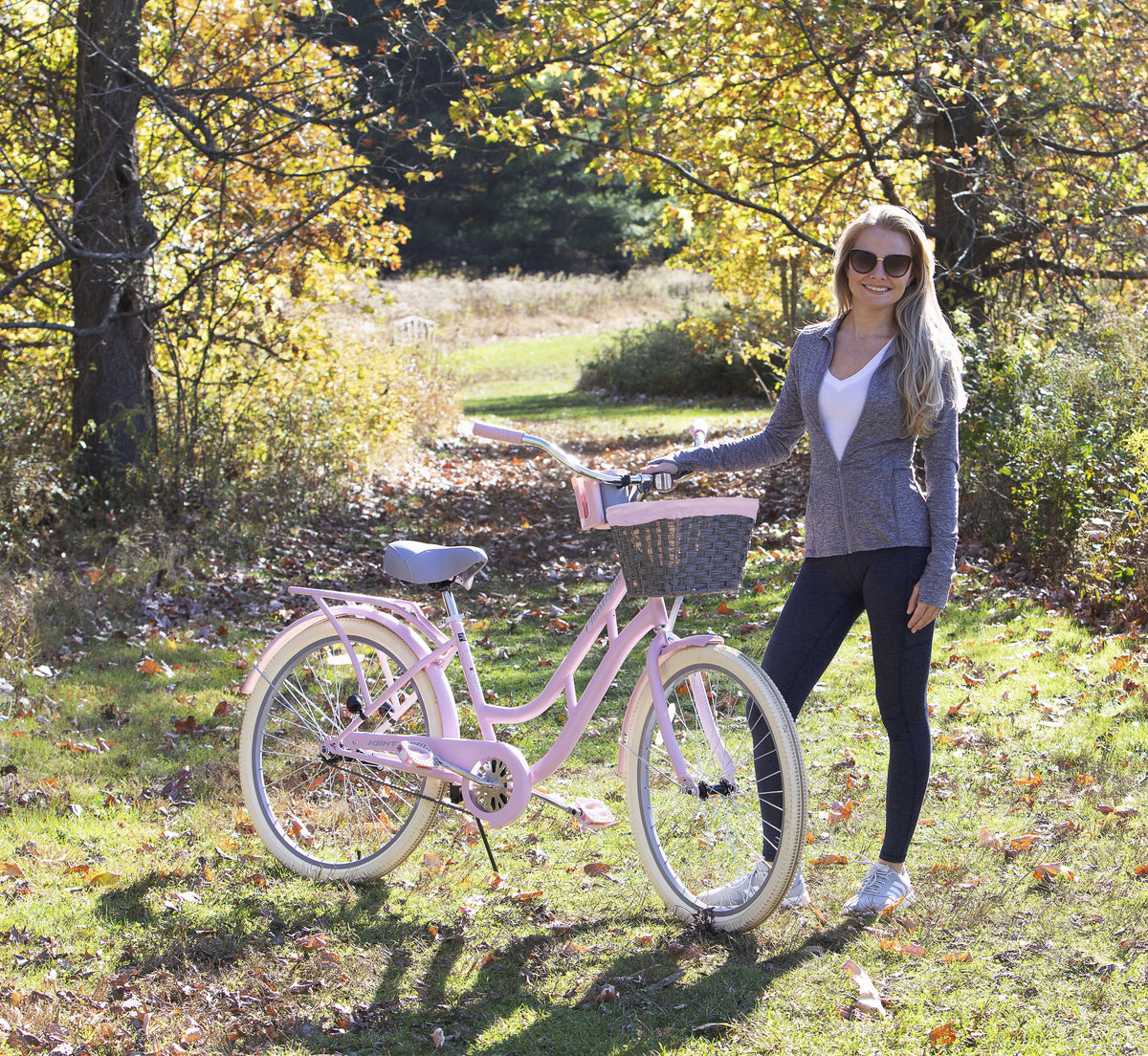 Pink Cruiser Bike V875