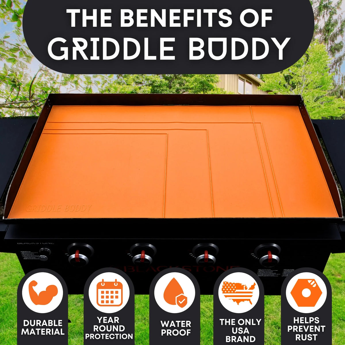 Food Grade Silicone Grill Mat for 17” 22” 28” 30” 36” T677572