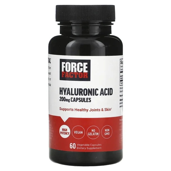 Hyaluronic Acid 200 mg 60 Vegetable Capsules F437