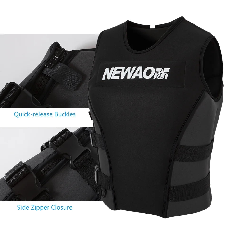 Life Jacket Safety Vest with Adjustable Panels T624192