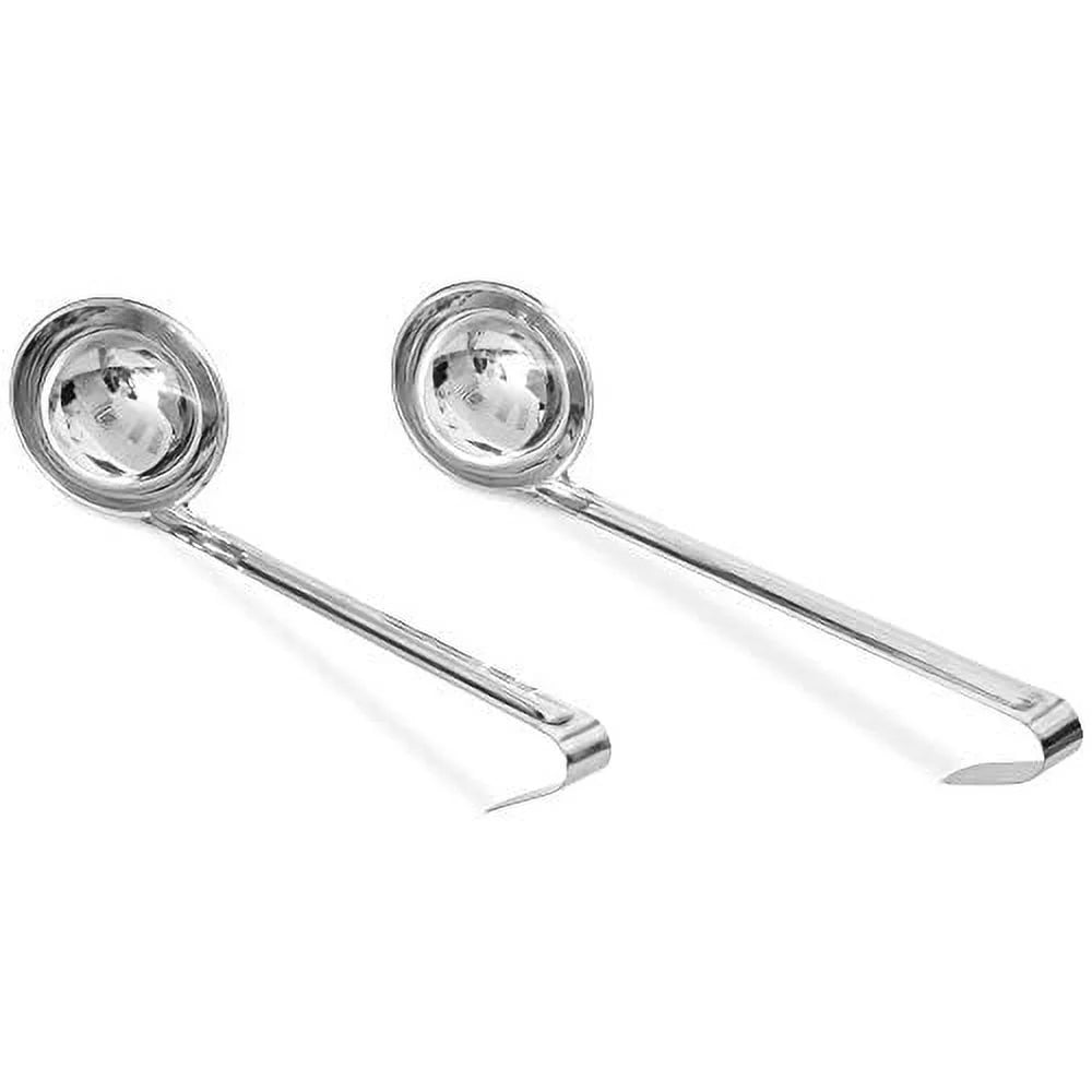 2 Pack 8 Oz Stainless Steel Soup Ladle Z154815