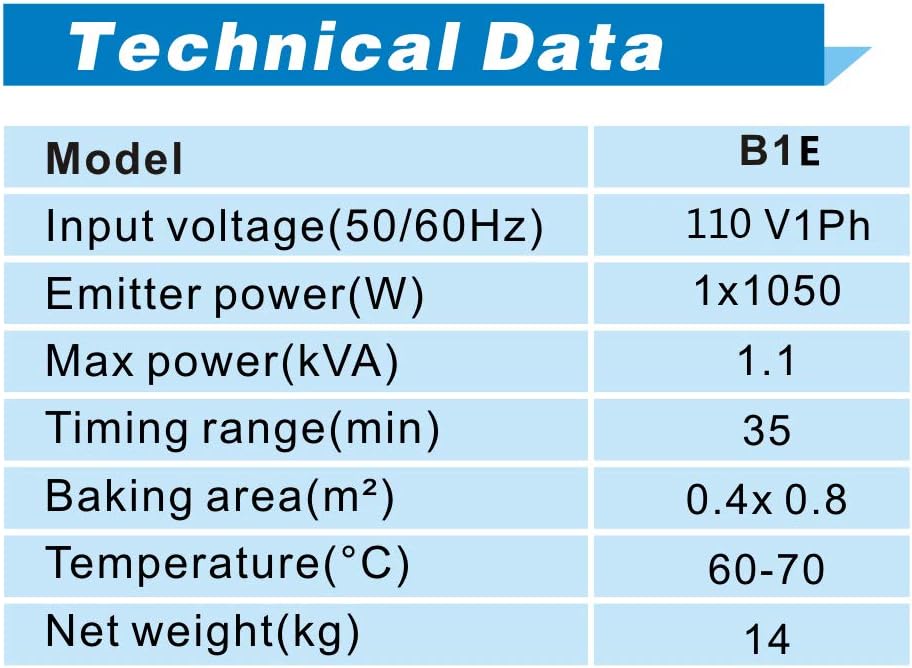 Infrared Paint Curing Lamp with Stand 1050W G85288