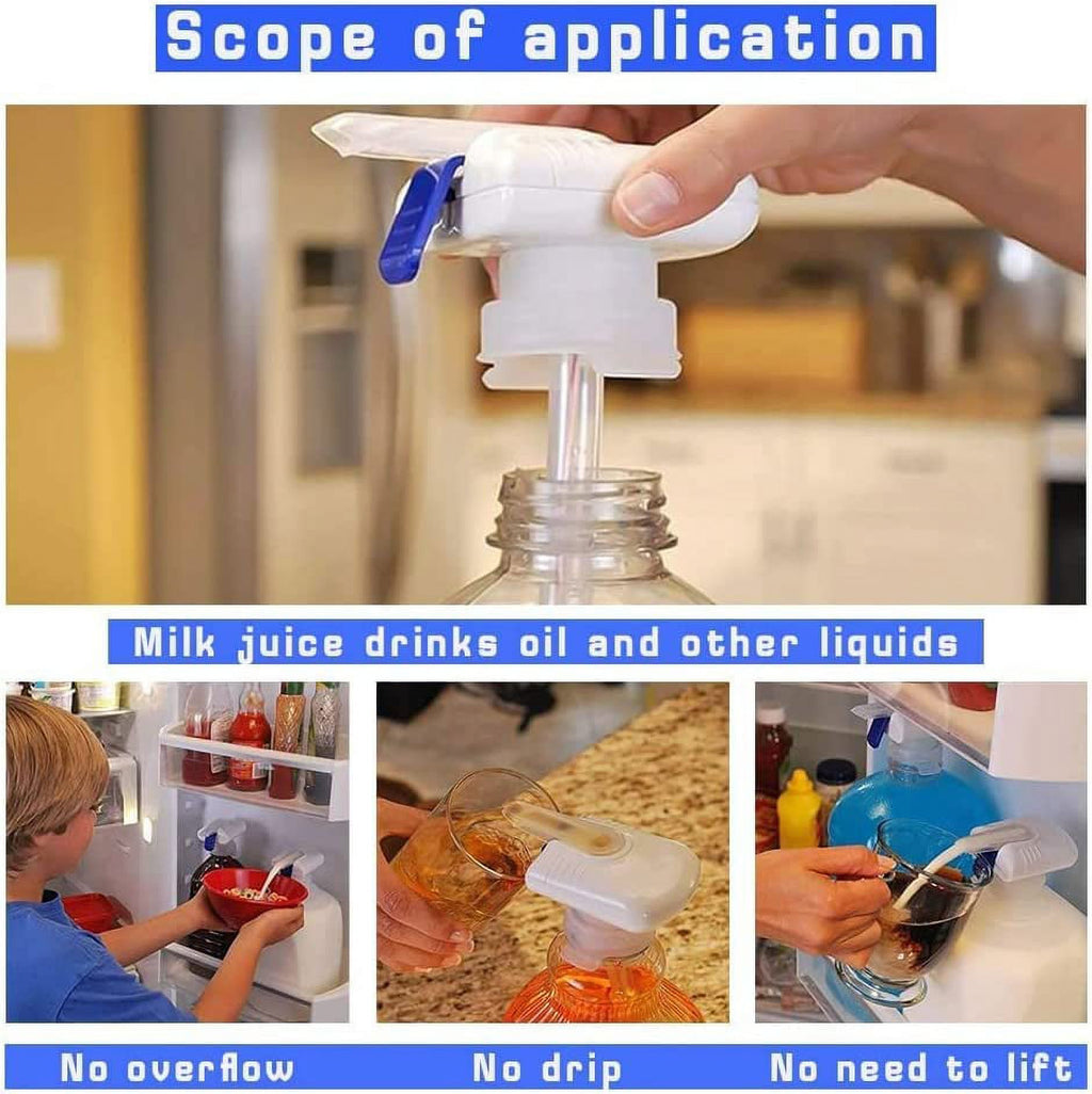 2 Pcs Automatic Drink Dispenser for Fridge Gallon E43660