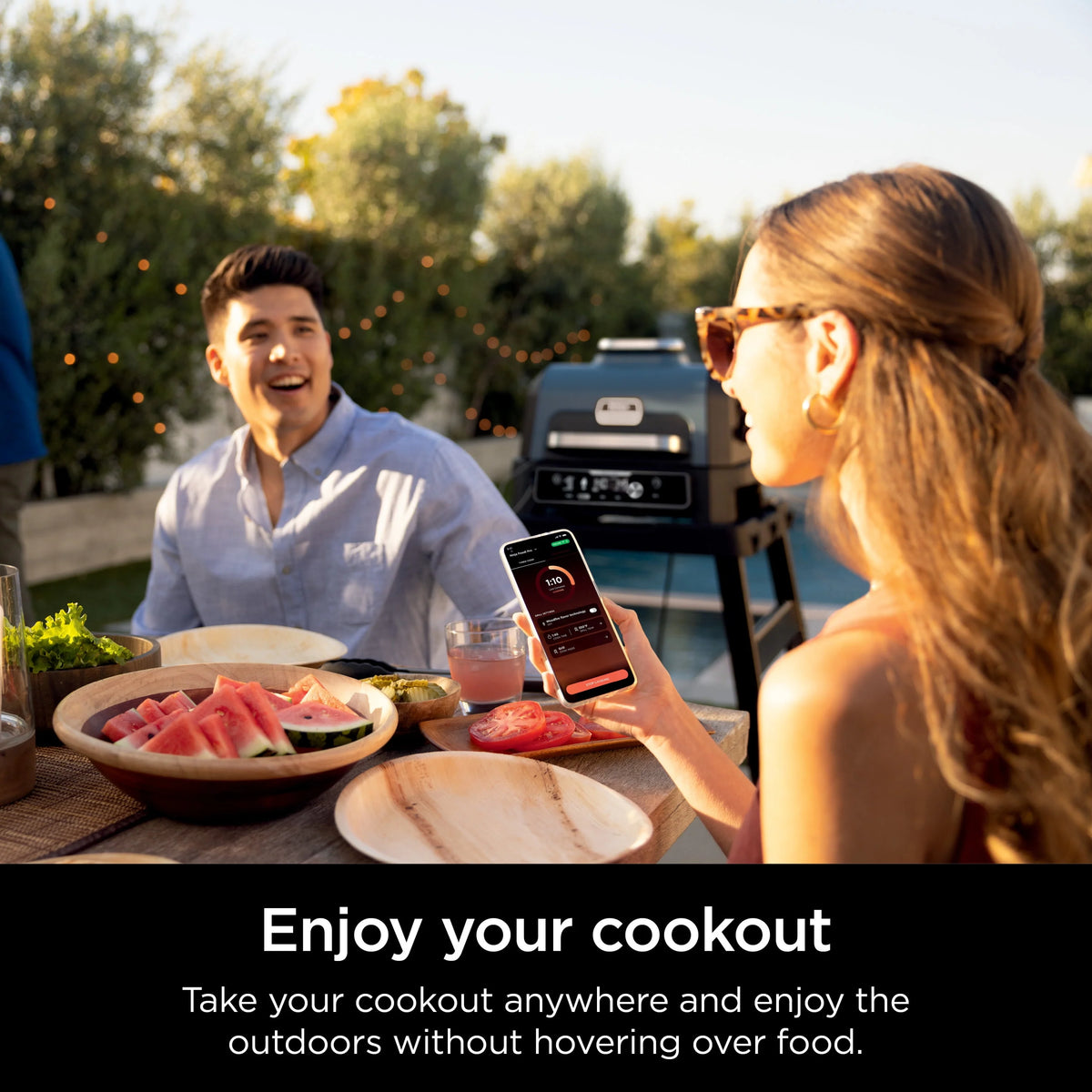 7-in-1 Outdoor Grill & Smoker Z81220