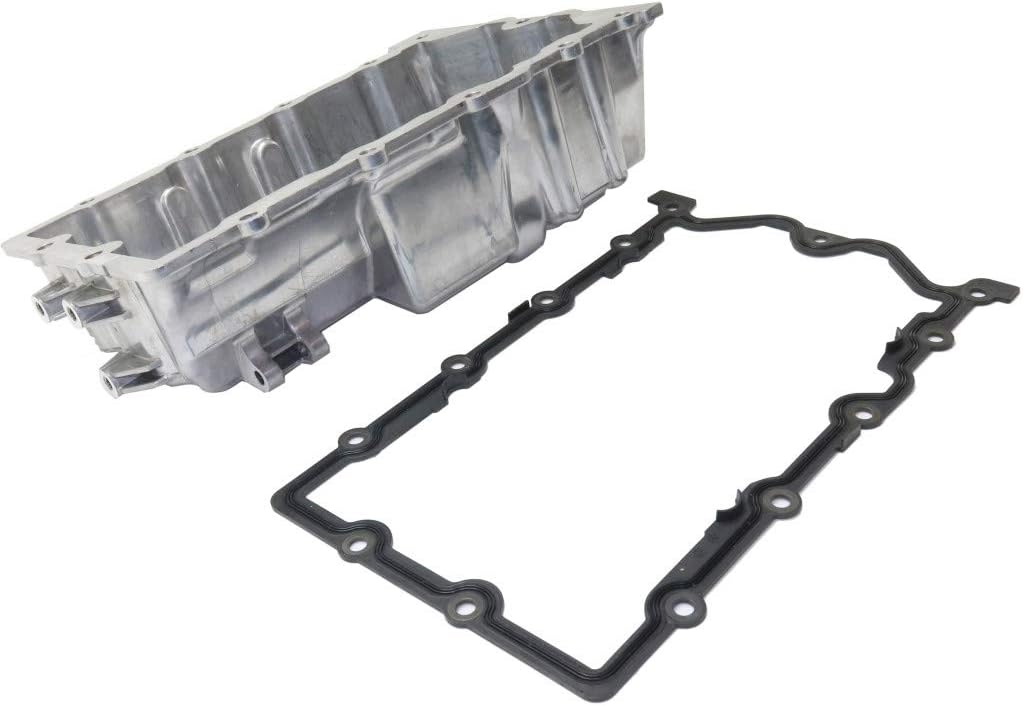 Aluminum Oil Pan with Gasket and Drain Plug N82548