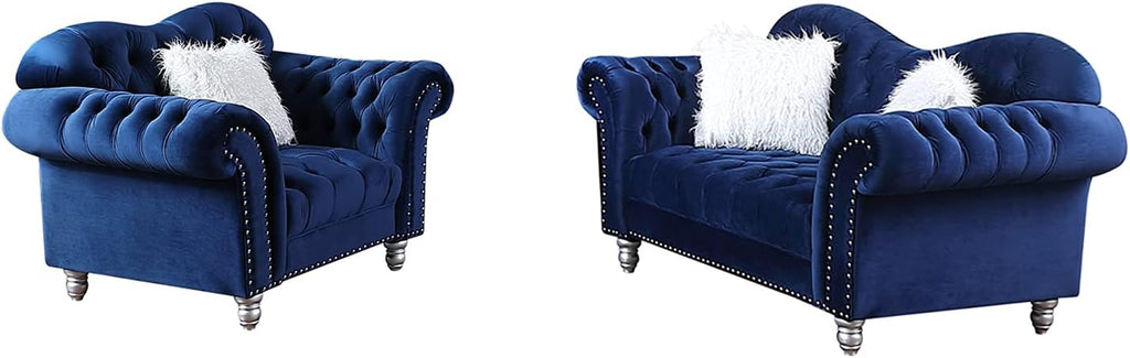Grey Chesterfield Tufted Armchair J3848