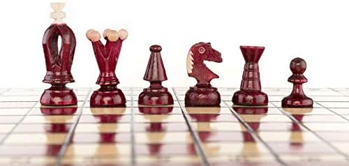 Vintage Carved Wooden Chess Set I441134