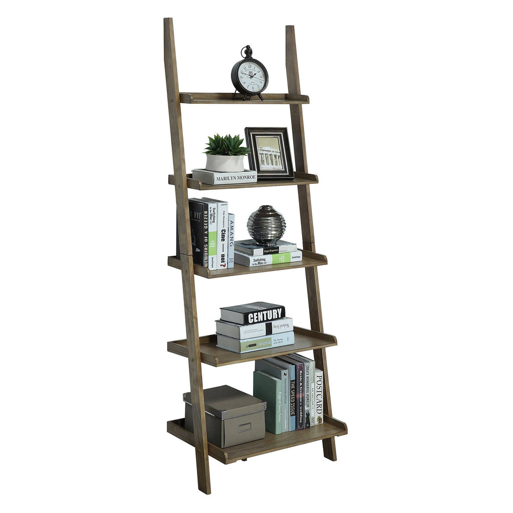 American Heritage Bookshelf Ladder Driftwood Z1873