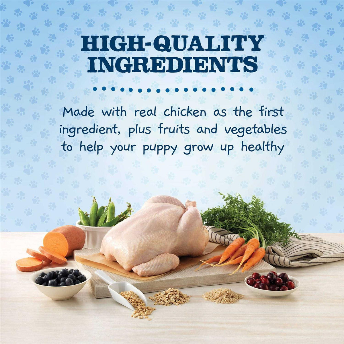 Chicken and Brown Rice Puppy Dry Dog Food X644569