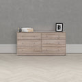 6 Drawer Double Dresser B95892