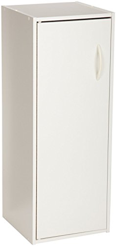 White Stackable 1-Door Organizer B283135