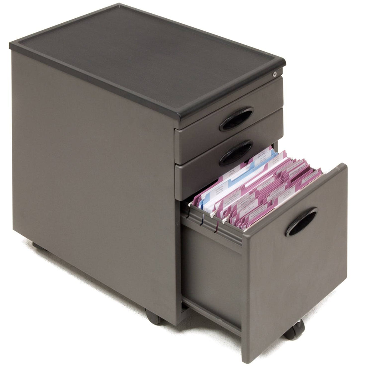 Pewter File Storage Cabinet R8097