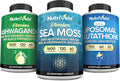Irish Sea Moss Ashwagandha Liposomal Glutathione Capsules N352