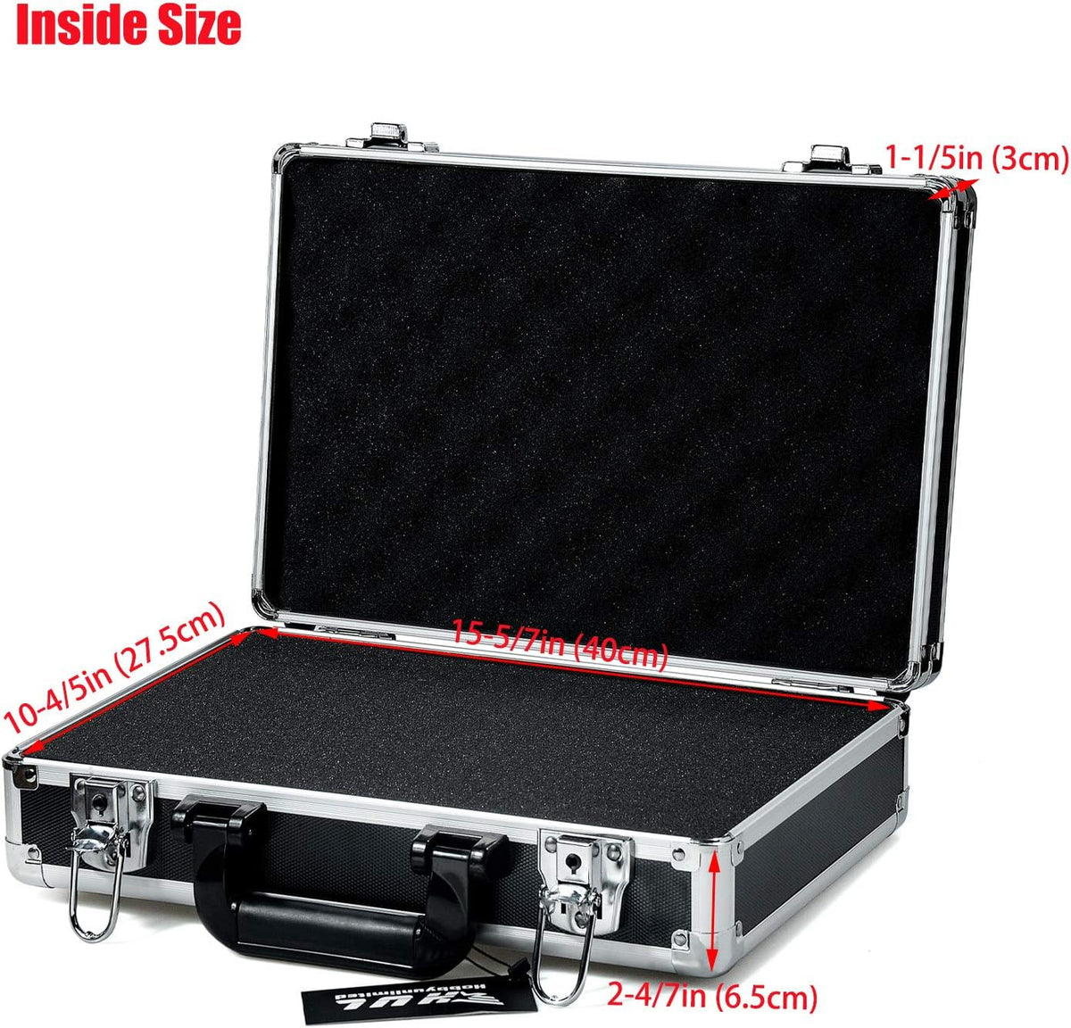 16in Aluminum Case with Pluck Foam Interior D729102