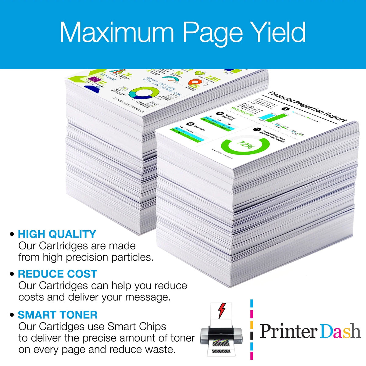 Replacement Red High Yield Postage Meter Inkjet (5/PK) T610
