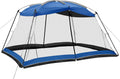 13x9 Ft Shale Gray Canopy Tent Sun Shade Shelter K482
