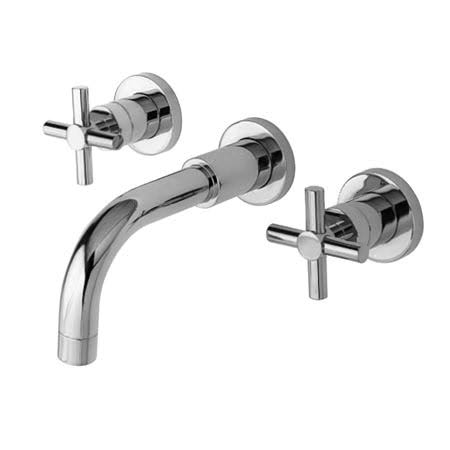 Oil Rubbed Bronze Wall Mount Lavatory Faucet D309
