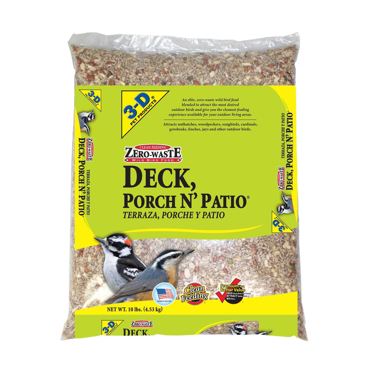 Deck Porch Patio Blend Wild Bird Food P2152