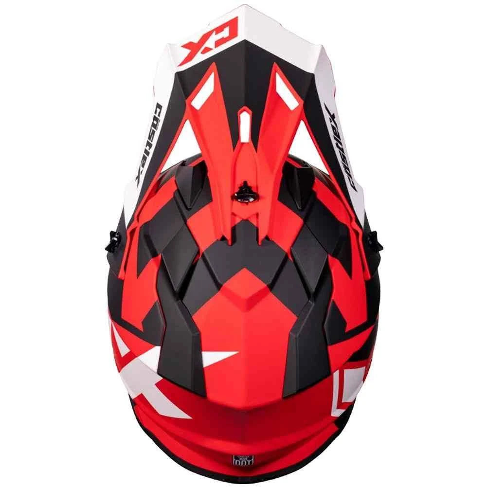 Matte Red Snowmobile Helmet 2XL V818098