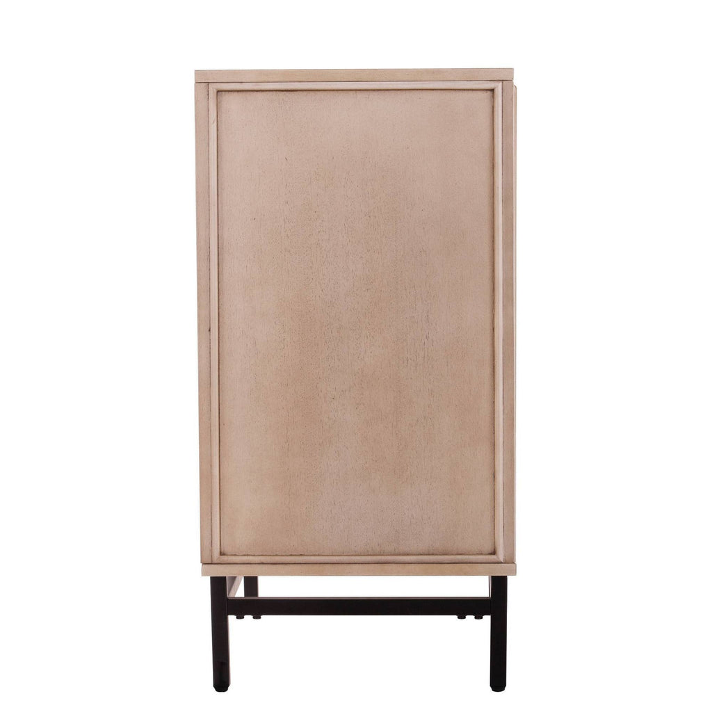Antique Cream/Black Art Deco Buffet B6136