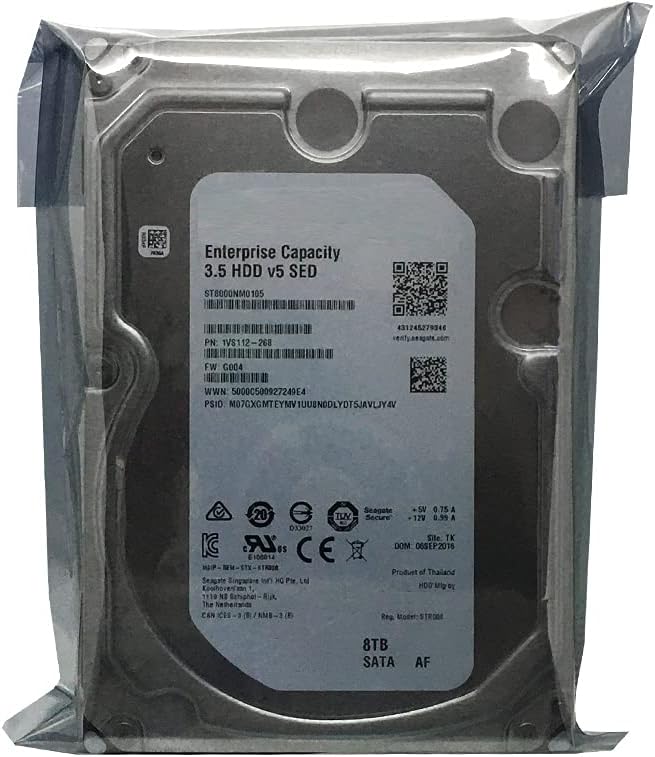 8TB 7200RPM 256MB Cache SATA 6Gb/s 3.5in Enterprise Hard Drive V65421
