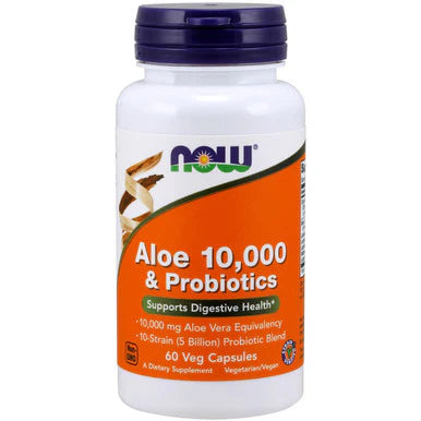 Aloe Vera 10,000 & Probiotics 60vc Y86384