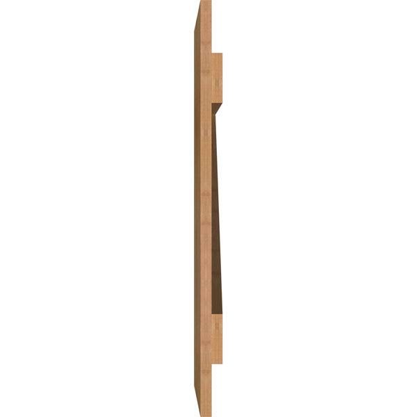 Rough Sawn Western Red Cedar Board-n-Batten Shutters with Z-Bar H20565