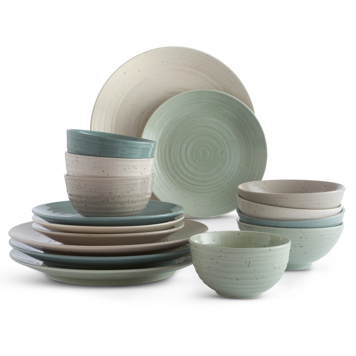 16-piece Stoneware Dinnerware Set O397